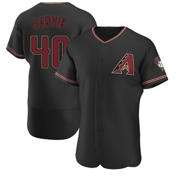 Bryce Jarvis Men's Authentic Arizona Diamondbacks Black Alternate Jersey