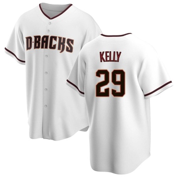 Merrill Kelly Men's Replica Arizona Diamondbacks White Home Jersey