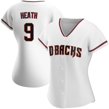 Nick Heath Women's Authentic Arizona Diamondbacks White Home Jersey